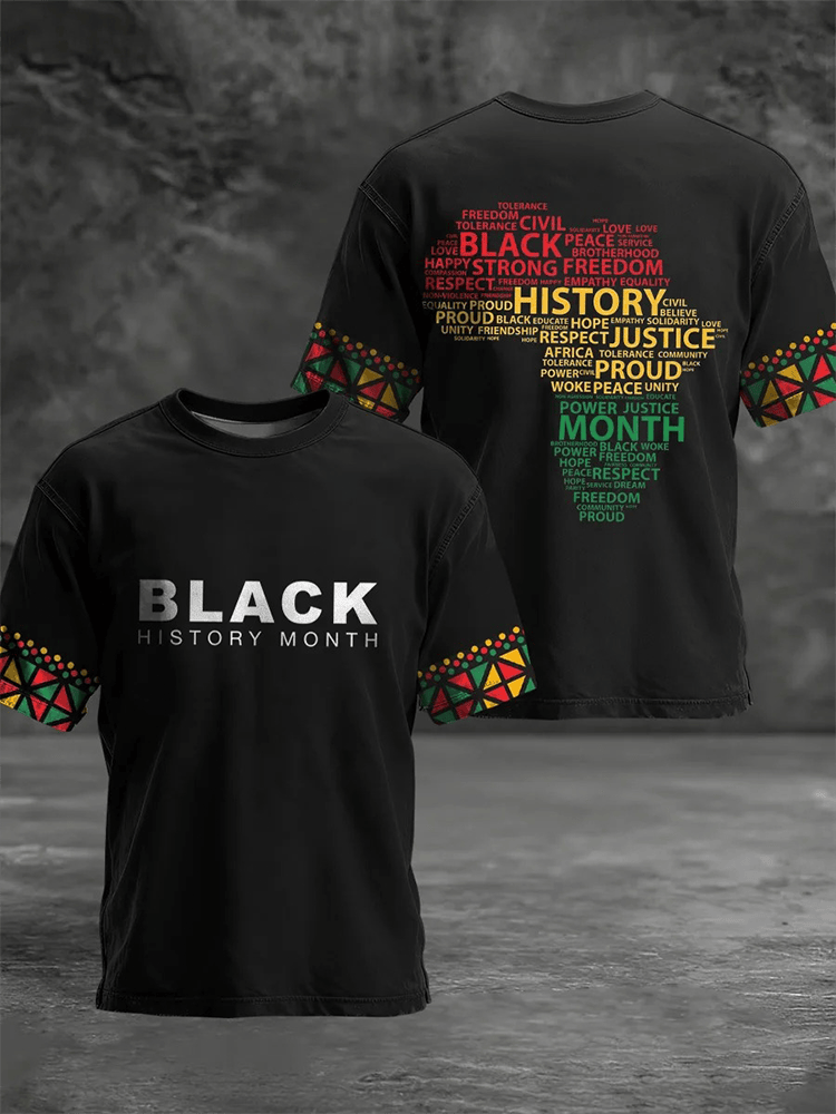 Black History Month T-Shirt Make History Together Black History Clothing Gifts For Husband - Woodnwickscandlecompany