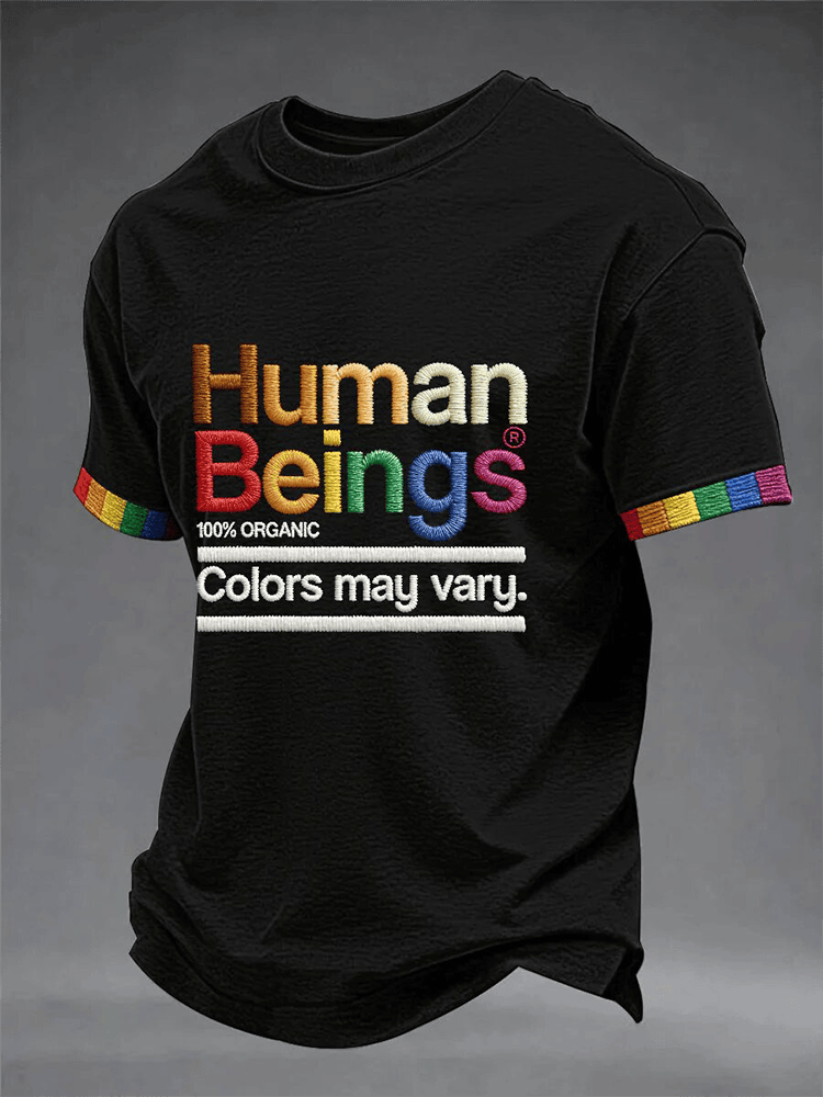 Pride Month Human Beings Colors May Vary Shirt Pride Month Merch Gifts For LGBTQ - WWCandleCo