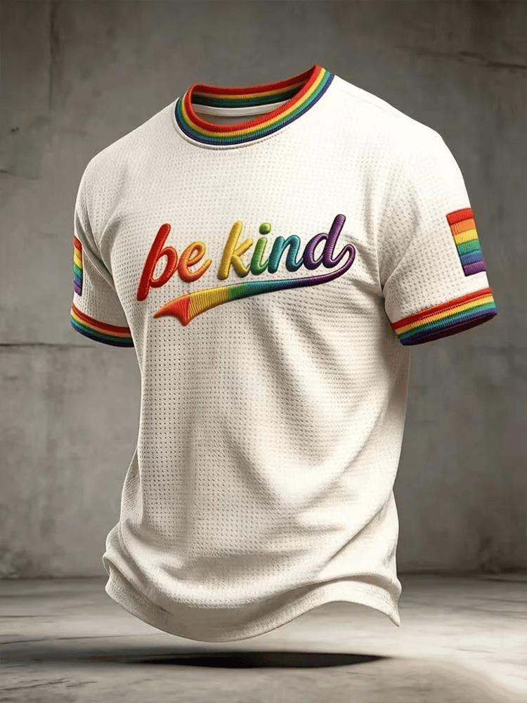 Pride Month Merch Be Kind Rainbow Shirt Gay Pride Merch Gifts For LGBTQ Men - WWCandleCo