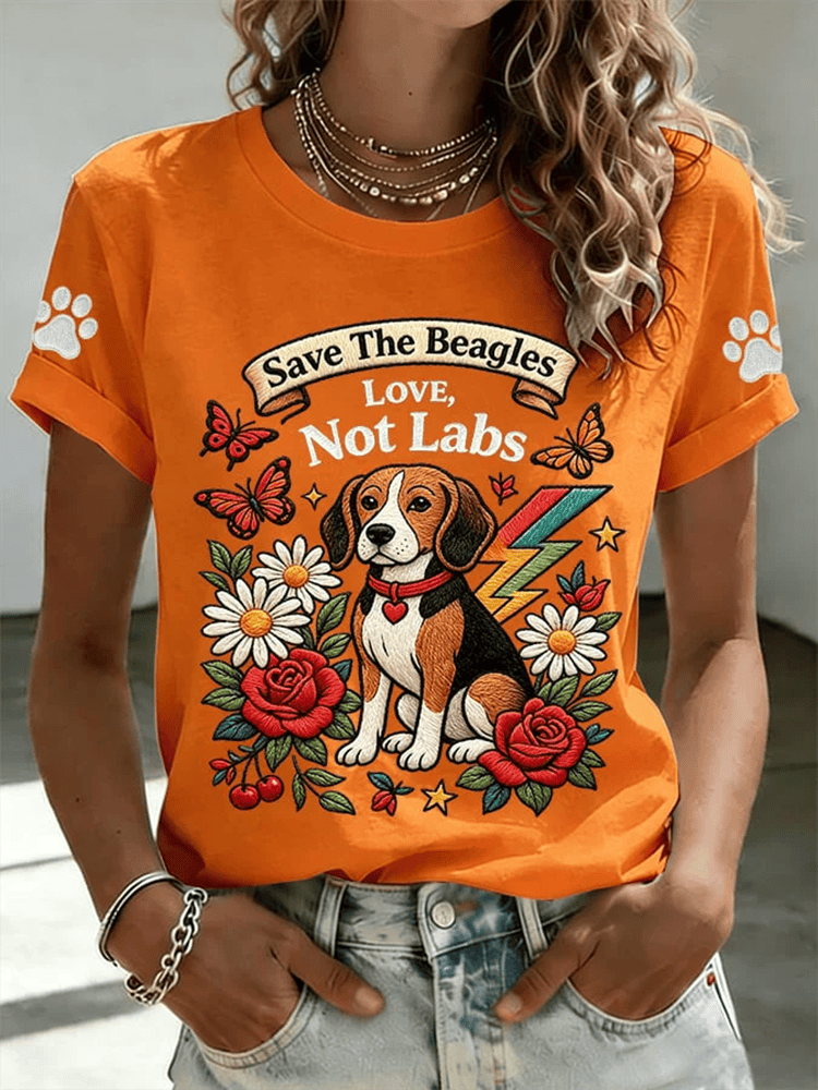 Save The Beagles Love Not Labs Shirt Free The Beagles Campaign Shirt Gifts Idea - WWCandleCo