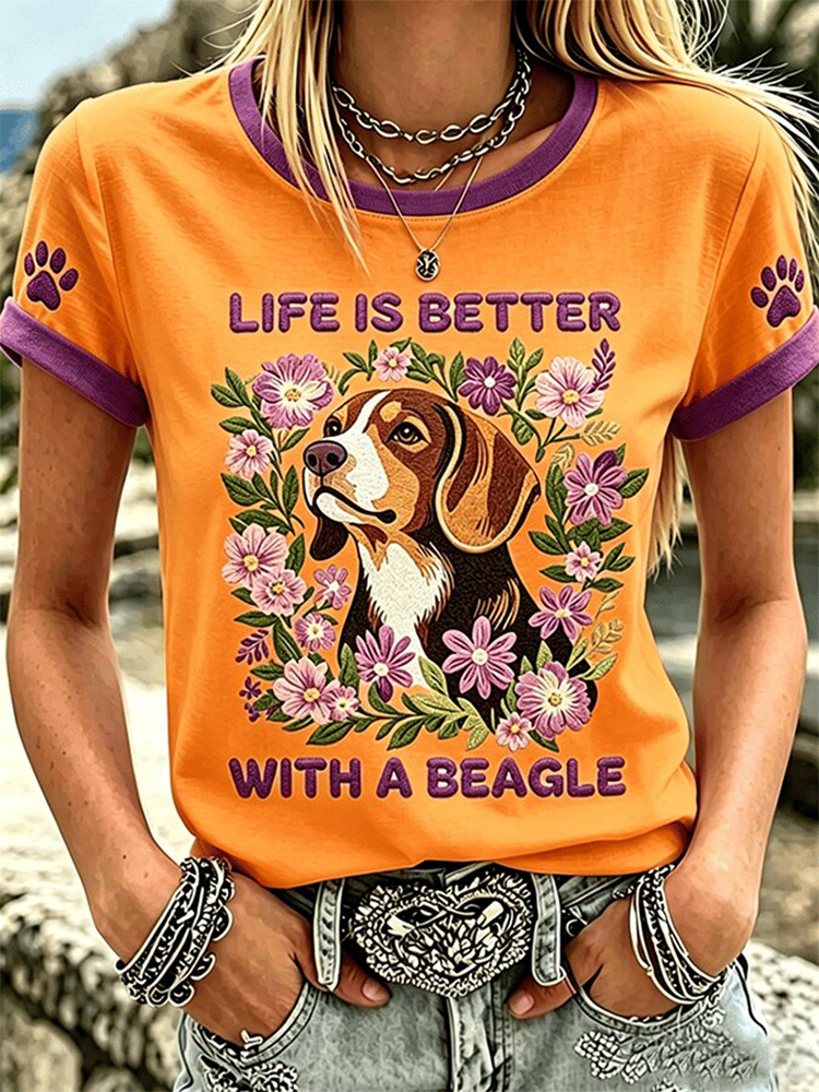 Save The Beagles Merch Life Is Better With A Beagle Shirt Animal Rescue Outfits Idea - WWCandleCo