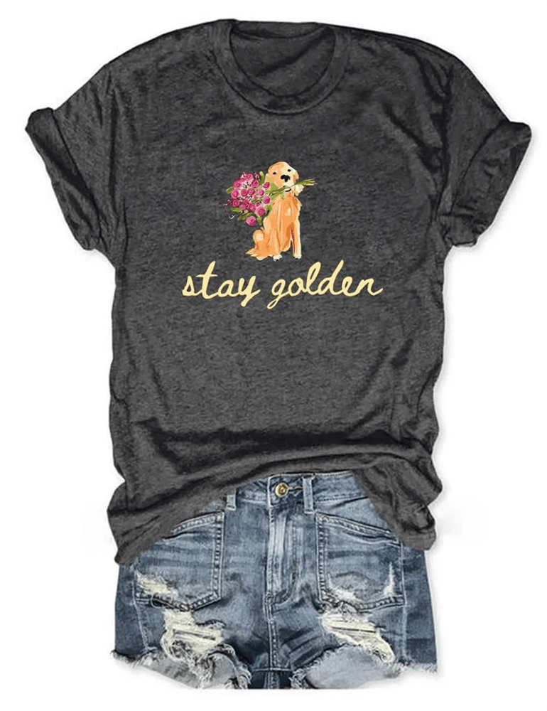Save The Beagles Merch Stay Golden Shirt Free The Beagles Campaign Apparel Gifts - WWCandleCo