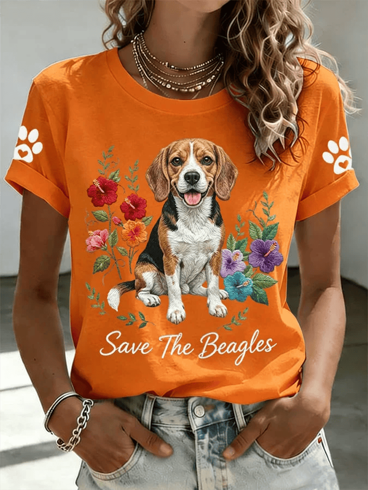 Save The Beagles Shirt End Animal Testing Clothing Ideas Gifts For Beagles Lovers - WWCandleCo