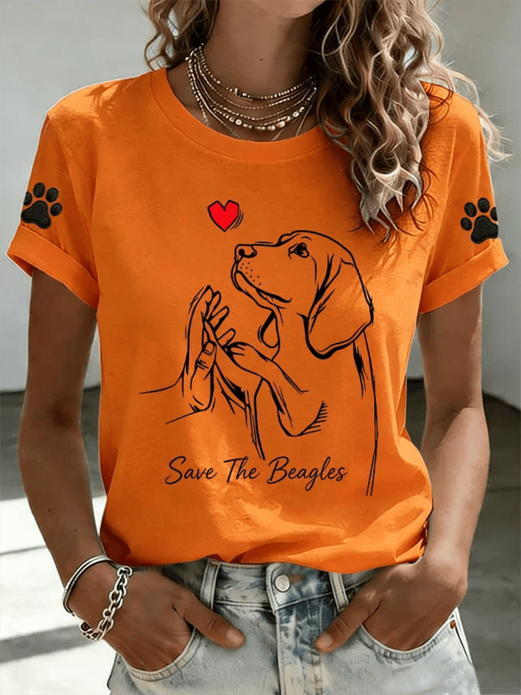 Save The Beagles Shirt Free The Beagles Campaign Tee Animal Lovers Clothing Gifts - WWCandleCo