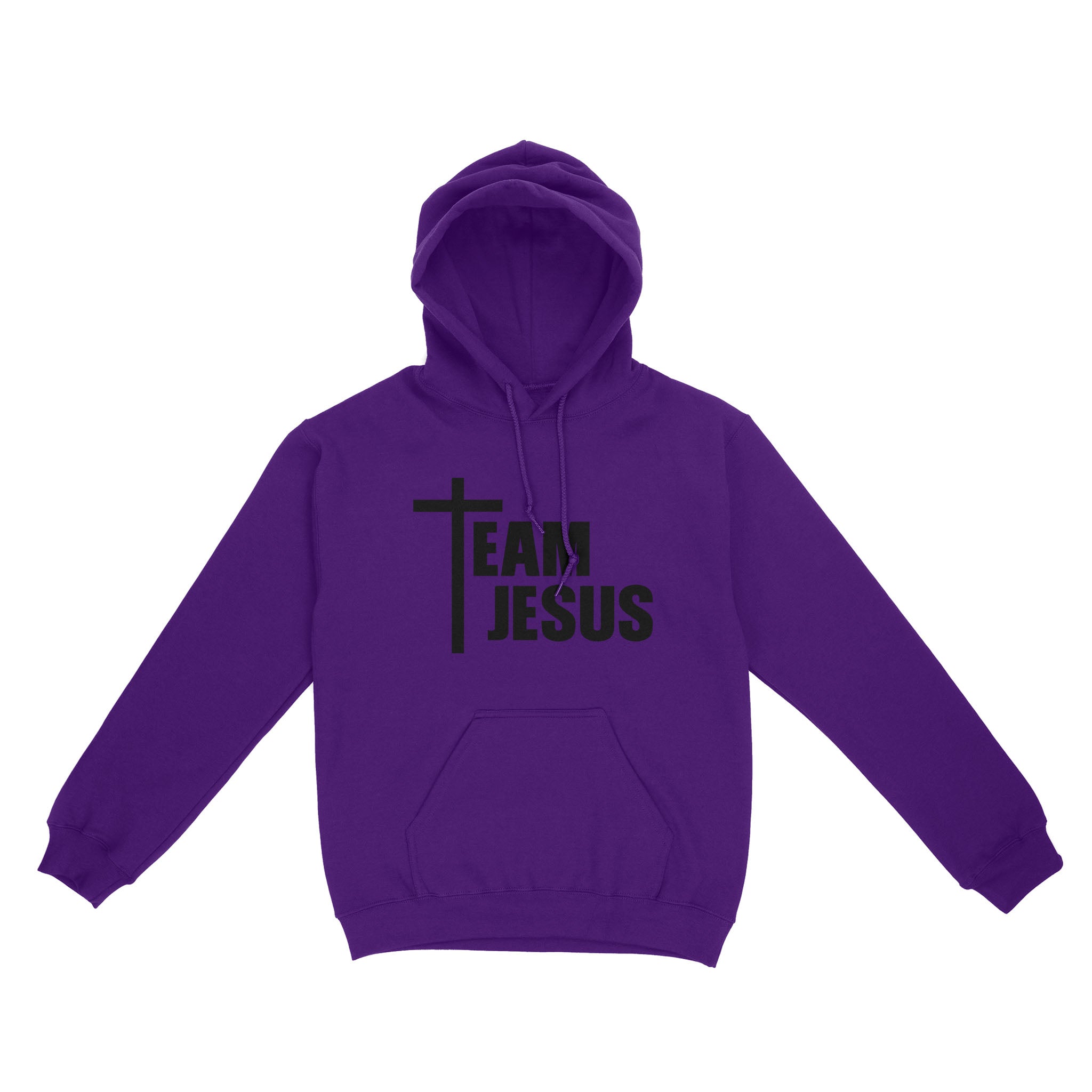 Christian Shirts, Faith T-shirt, Religious Shirt, Christian Tees, Jesus Shirt, Christian Shirts for Women and Men, Team Jesus Standard Hoodie - Image 6