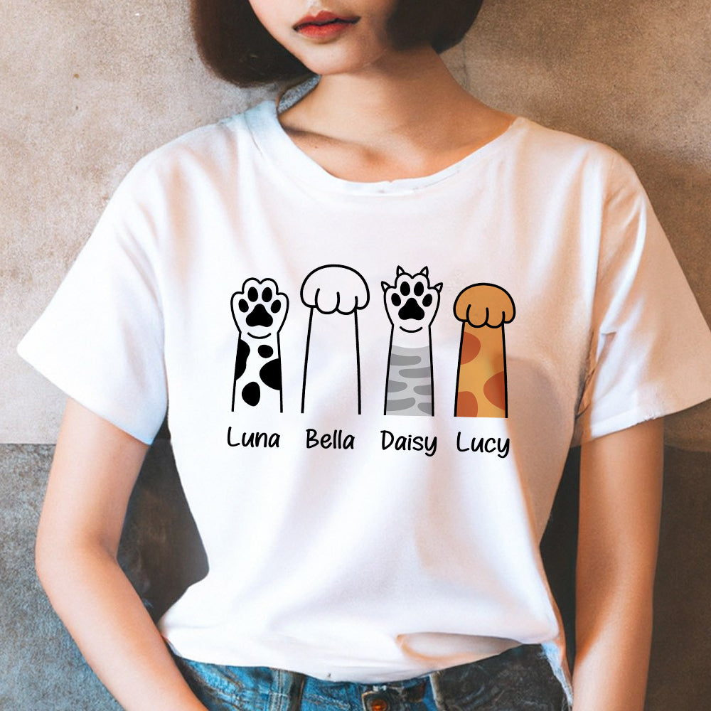 Cat Paw T-Shirt - Image 2