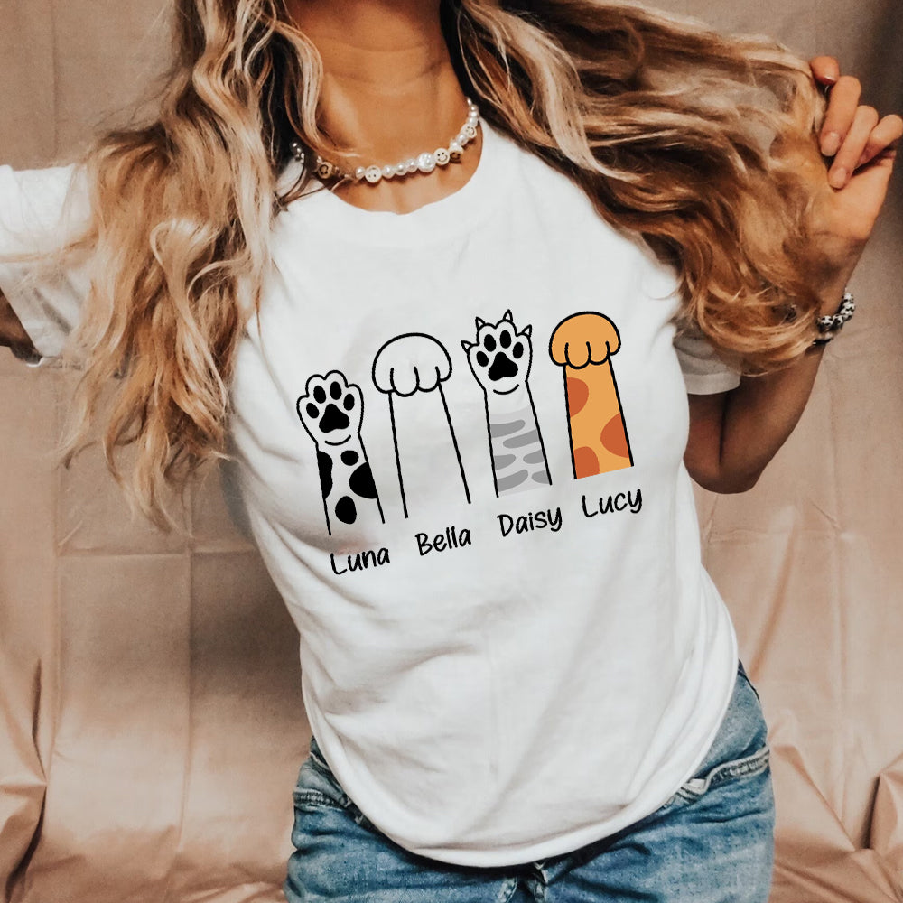 Cat Paw T-Shirt - Image 3