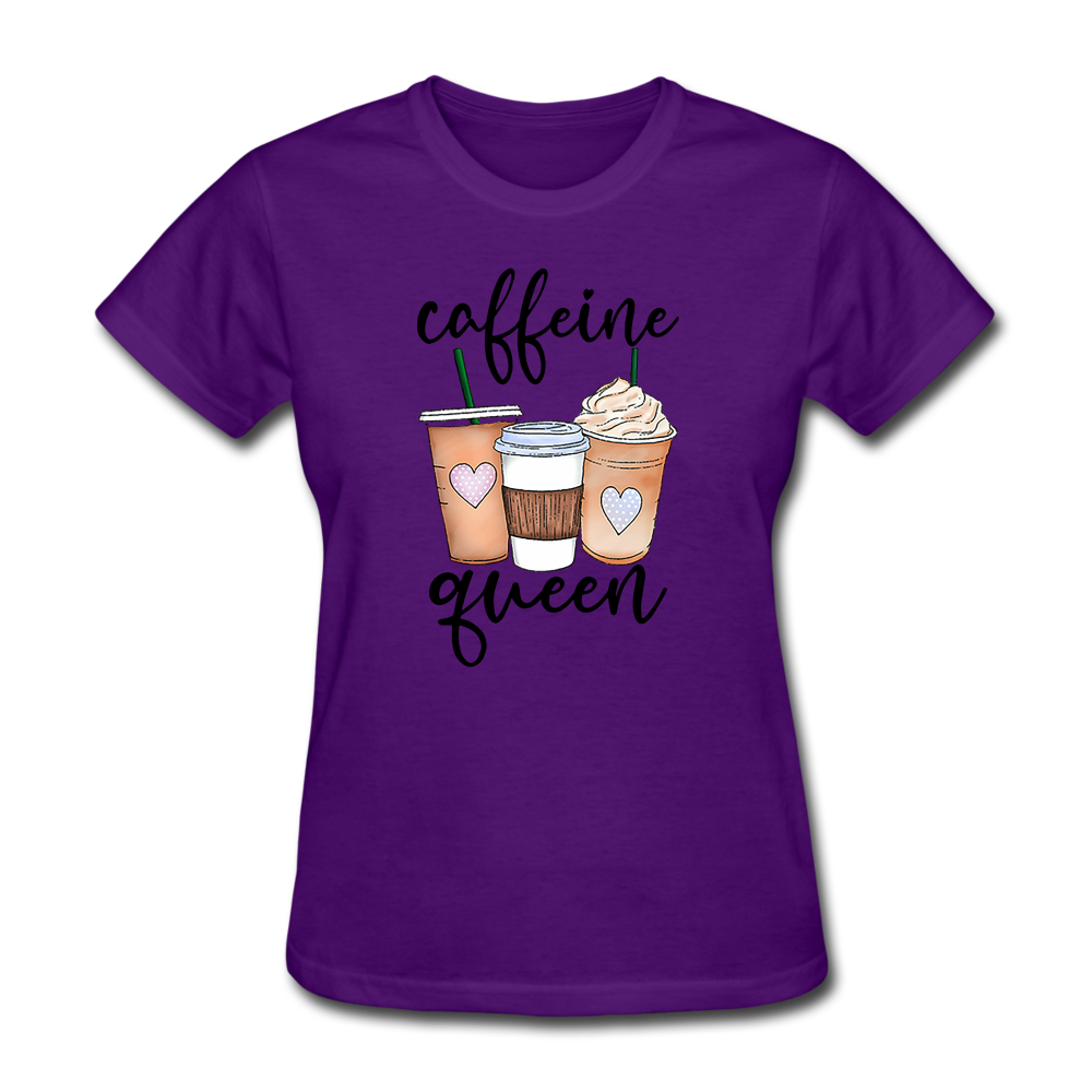 Caffeine Queen Women's T-Shirt - Image 36