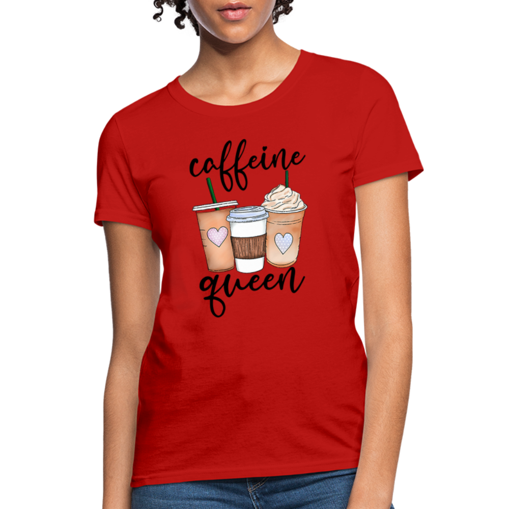 Caffeine Queen Women's T-Shirt - Image 58
