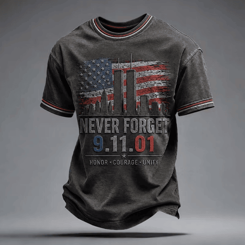25th Anniversary T-Shirt Never Forget United We Stand Shirt Birthday Gifts For Fans