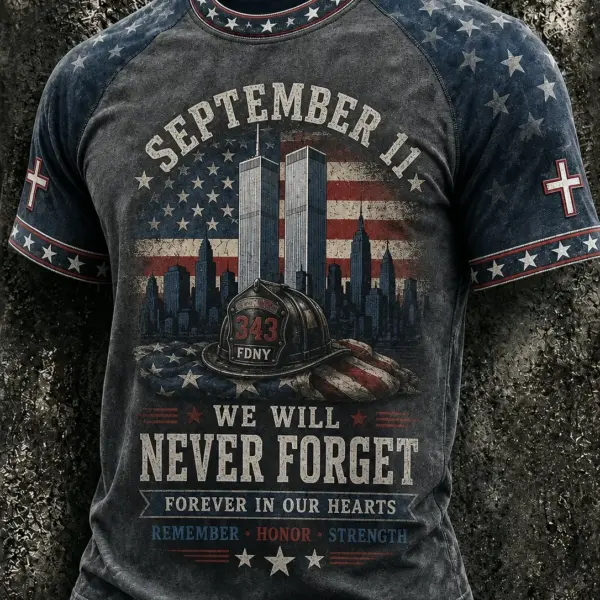 911 25th Anniversary Never Forget Vintage Shirt 11 9 2001 Shirt Patriotic Gifts