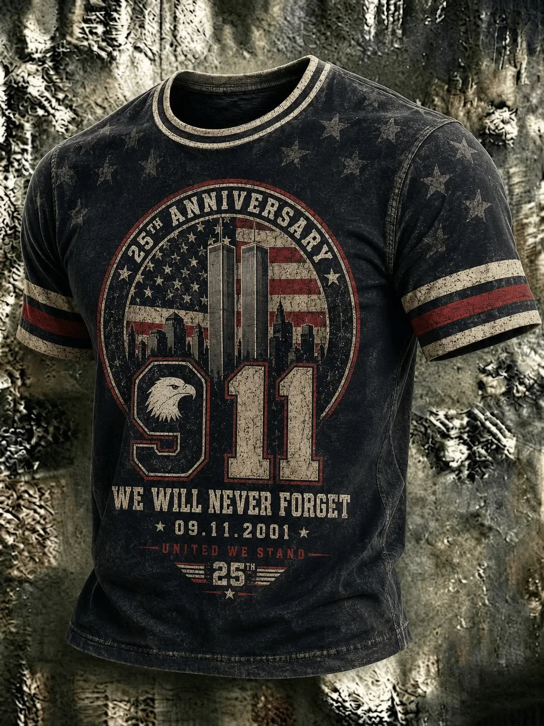 911 25th Anniversary Never Forget Vintage Shirt 911 Apparel Best Gift Ideas