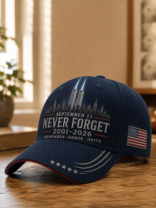 911 25th Anniversary We Will Never Forget Hat Twin Towers Cap Gift Ideas For Husband