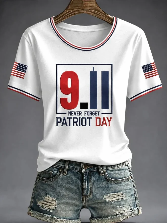 911 25th Anniversary We Will Never Forget Shirt Patriot Day Clothes