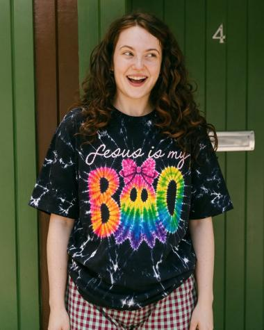 Jesus Is My Boo T-Shirt Tie-Dye Halloween Clothes Gift For Christian