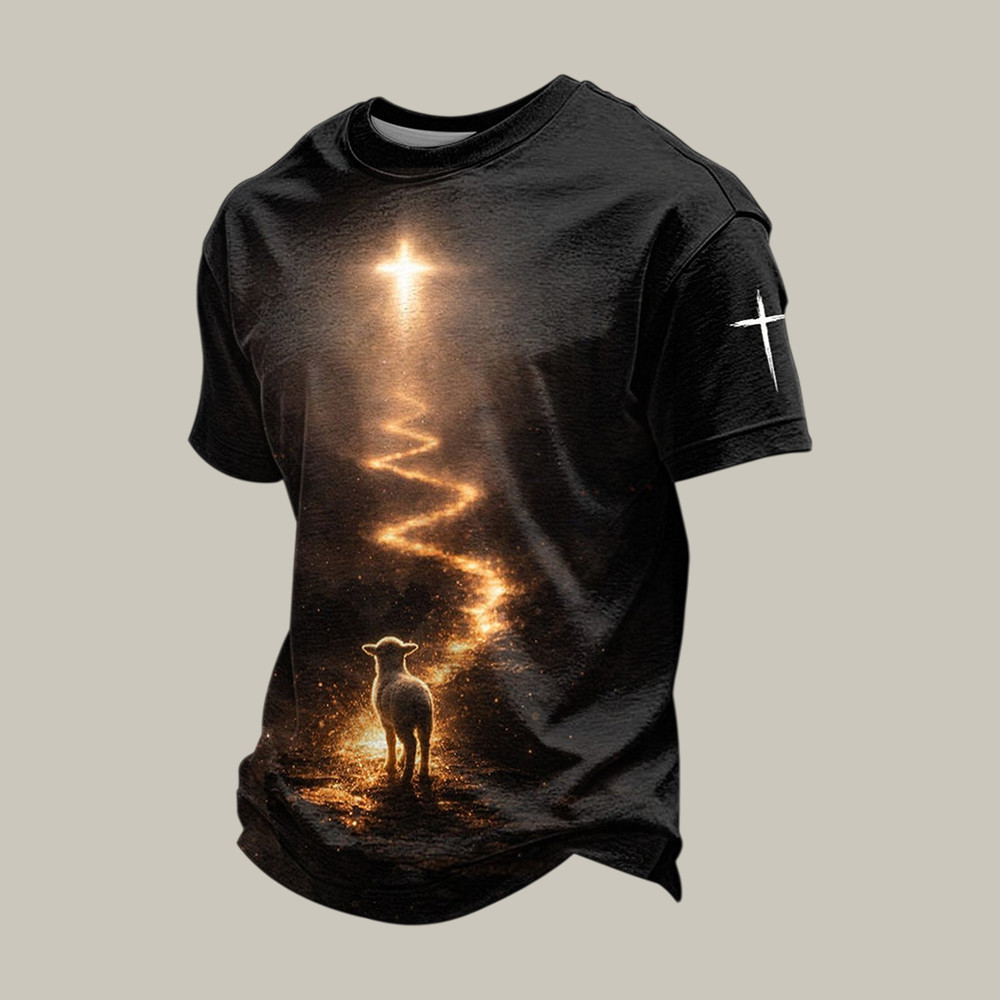Lamb Of God Faith T-Shirt Jesus Is King Shirt Best Present For Husband - WWCandleCo