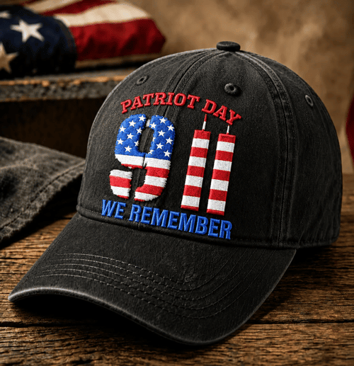 Patriot Day Hat We Remember Theme Cap Unique Birthday Gift For Men