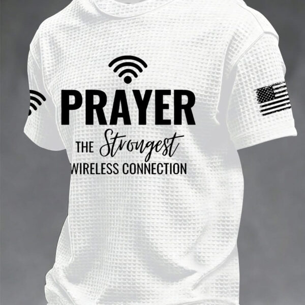 Prayer Apparel The Strongest Wireless Connection Shirt Gift For Men - WWCandleCo