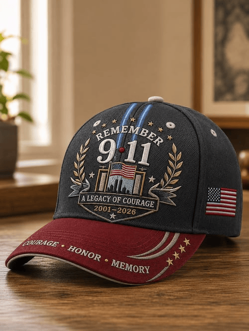 Remember 911 Baseball Cap A Legacy Of Courage 2001 2026 Cap Gift For USA Patriots