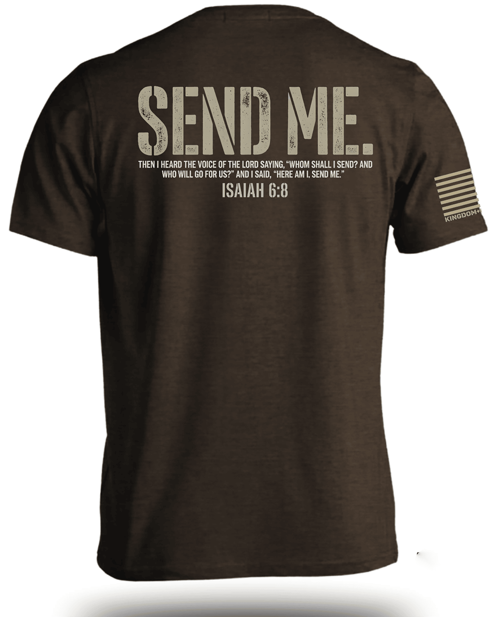 Send Me Isaiah 6 8 Christian Bible Verse T-Shirt Religious Spiritual Leadership Shirt Present