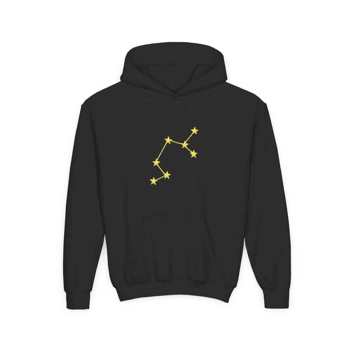 Sincerely Yours Hoodie Aquarius Constellation Yellow Stars Hoodie Meaningful Gifts