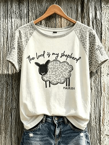 The Lord Is My Shepherd Psalm 23 1 T-Shirt Christian Religious Tee Gift Ideas