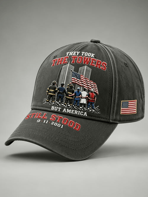 They Took The Towers But America Still Stood Hat 911 2001 Cap Gift For USA Patriots