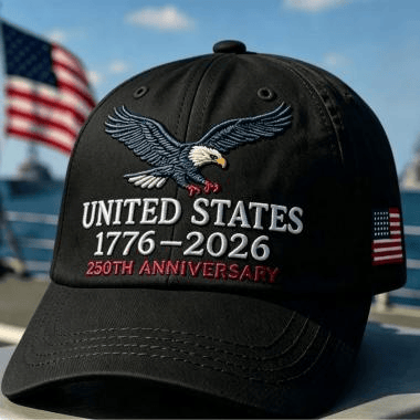 United States 1776 2026 Hat Eagle American Flag Patriotic Birthday Cap Gift For USA Patriots