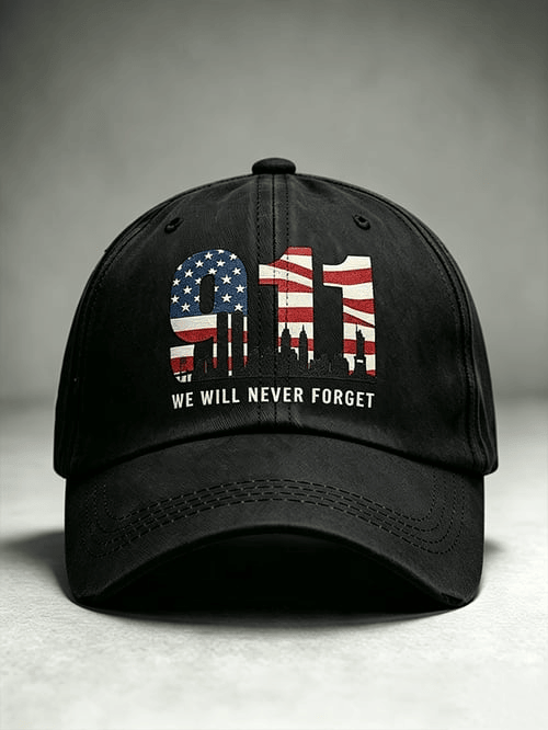 We Will Never Forget Hat American Flag Cap Gift Ideas For USA Patriots