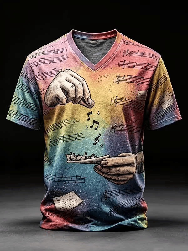 Wear The Beat Feel The Soul T-Shirt Rainbow Tie Dye Music Producer Shirt Fan Gift